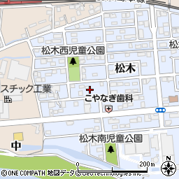 熊本県玉名市松木28周辺の地図