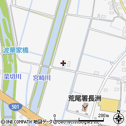 大牟田バルブ株式会社　長洲営業所周辺の地図