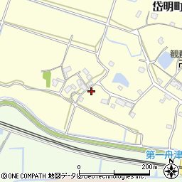 熊本県玉名市岱明町三崎779周辺の地図