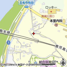 熊本県玉名市大倉1625周辺の地図