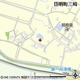 熊本県玉名市岱明町三崎804周辺の地図