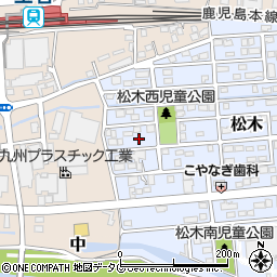 熊本県玉名市松木38-4周辺の地図