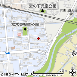 熊本県玉名市松木4周辺の地図