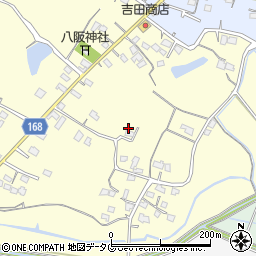 熊本県玉名市岱明町三崎160周辺の地図