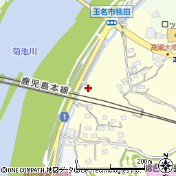 熊本県玉名市大倉1781周辺の地図