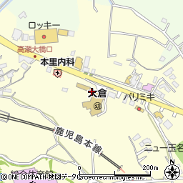 熊本県玉名市大倉1503周辺の地図