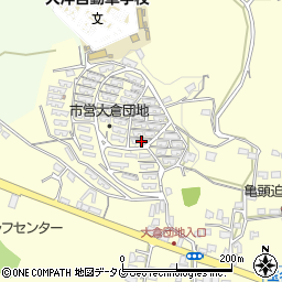 熊本県玉名市大倉705-8周辺の地図