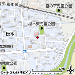 熊本県玉名市松木12-9周辺の地図