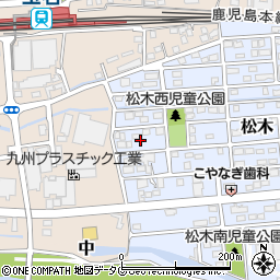 熊本県玉名市松木38周辺の地図