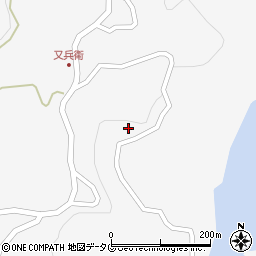 長崎県長崎市琴海尾戸町1189周辺の地図