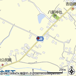 熊本県玉名市岱明町三崎382周辺の地図