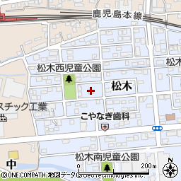 熊本県玉名市松木29周辺の地図