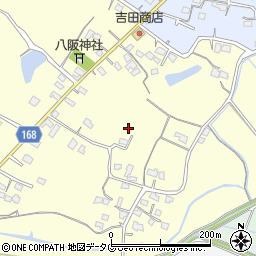 熊本県玉名市岱明町三崎160-1周辺の地図