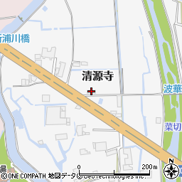 熊本県玉名郡長洲町清源寺747-1周辺の地図