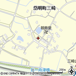 熊本県玉名市岱明町三崎625周辺の地図