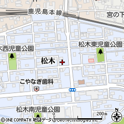 熊本県玉名市松木24周辺の地図