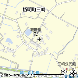 熊本県玉名市岱明町三崎635周辺の地図