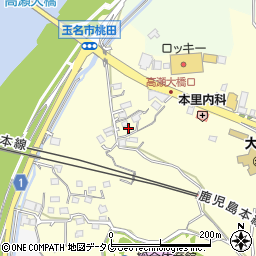 熊本県玉名市大倉1561周辺の地図