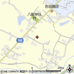 熊本県玉名市岱明町三崎248周辺の地図