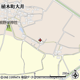 熊本県熊本市北区植木町大井310周辺の地図