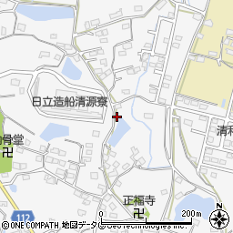 熊本県玉名郡長洲町清源寺2149-1周辺の地図