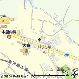 熊本県玉名市大倉1446-1周辺の地図