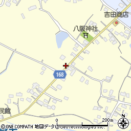 熊本県玉名市岱明町三崎383-2周辺の地図