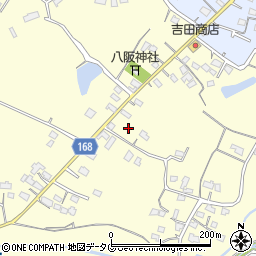 熊本県玉名市岱明町三崎247周辺の地図