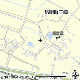 熊本県玉名市岱明町三崎820周辺の地図