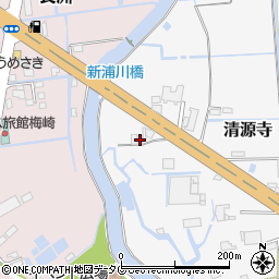 熊本県玉名郡長洲町清源寺766周辺の地図