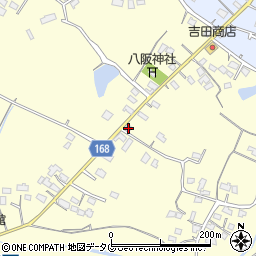 熊本県玉名市岱明町三崎244周辺の地図