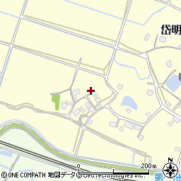 熊本県玉名市岱明町三崎758周辺の地図