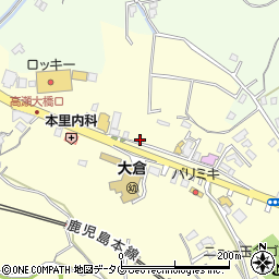 熊本県玉名市大倉1465周辺の地図