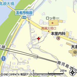 熊本県玉名市大倉1563周辺の地図