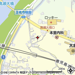 熊本県玉名市大倉1563周辺の地図