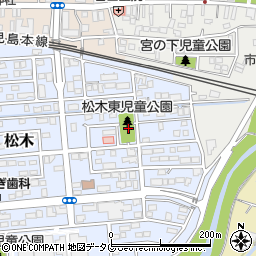 熊本県玉名市松木14周辺の地図
