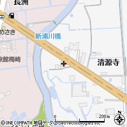 熊本県玉名郡長洲町清源寺765周辺の地図