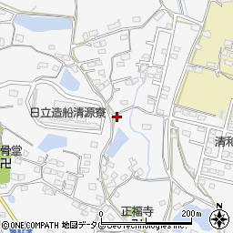 熊本県玉名郡長洲町清源寺2149周辺の地図