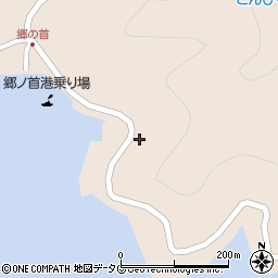 長崎県南松浦郡新上五島町荒川郷223周辺の地図