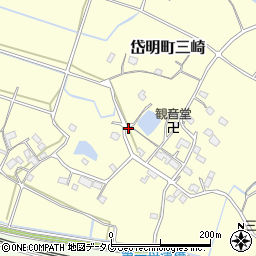 熊本県玉名市岱明町三崎814周辺の地図