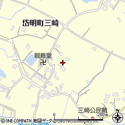 熊本県玉名市岱明町三崎658-1周辺の地図