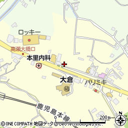 熊本県玉名市大倉1462周辺の地図