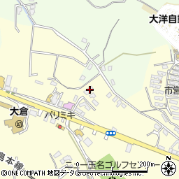 熊本県玉名市大倉1435周辺の地図