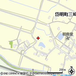 熊本県玉名市岱明町三崎826周辺の地図