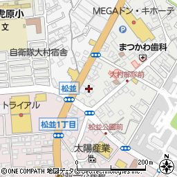 長崎県大村市西大村本町199周辺の地図