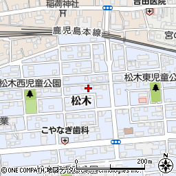 熊本県玉名市松木24-10周辺の地図