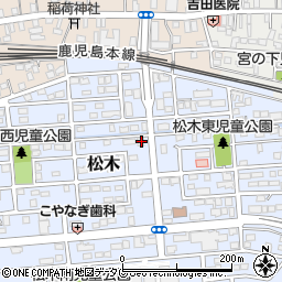 熊本県玉名市松木24-15周辺の地図