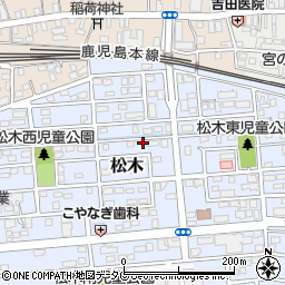 熊本県玉名市松木24-9周辺の地図