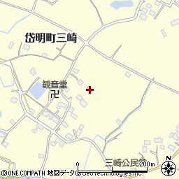 熊本県玉名市岱明町三崎658周辺の地図