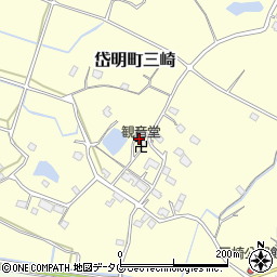 熊本県玉名市岱明町三崎648周辺の地図